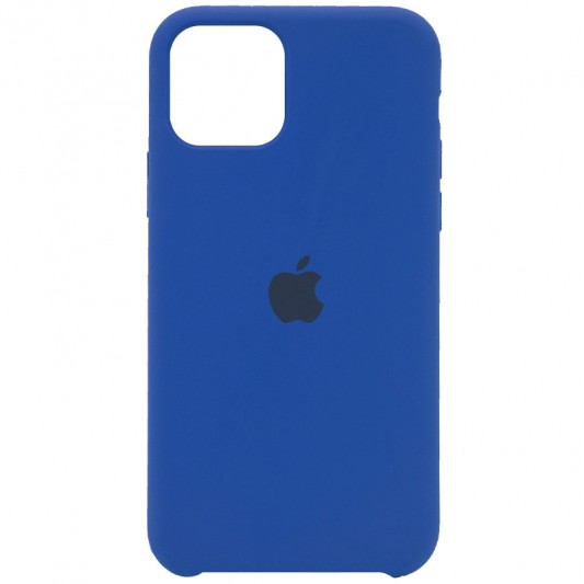 Чохол для iPhone 11 Silicone Case (AA) (Синій / Royal blue)