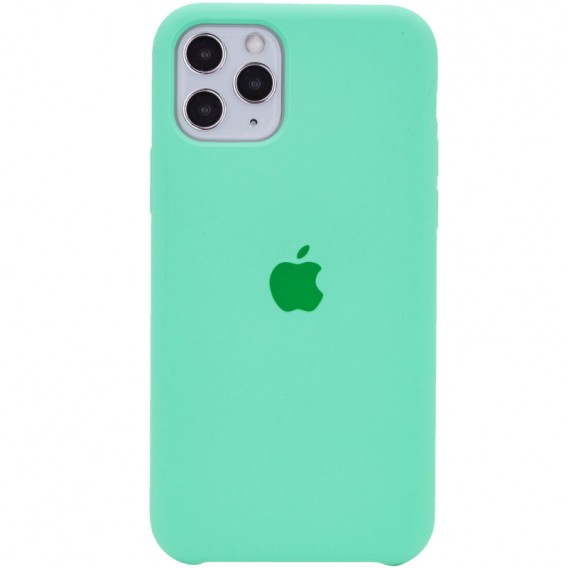 Чохол Silicone Case (AA) для Apple iPhone 11 Pro (5.8"") (Зелений / Spearmint)