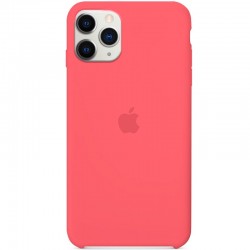 Чохол Silicone Case (AA) для Apple iPhone 11 Pro (5.8"") (Кавуновий / Watermelon red)