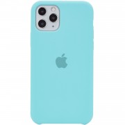 Чохол для iPhone 11 Pro Max Silicone Case (AA) (Бірюзовий / Turquoise)