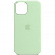 Чохол для iPhone 11 Silicone Case Full Protective (AA) (Зелений / Pistachio)