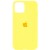 Чехол для iPhone 11 Pro Silicone Case Full Protective (AA) (Желтый / Yellow)