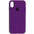 Чохол для iPhone XS Max Silicone Case Full Protective (AA) (Фіолетовий / Ultra Violet)