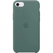 Чохол для iPhone SE 2 / 3 (2020 / 2022) / iPhone 8 / iPhone 7 Silicone Case (AA (Зелений / Pine green)