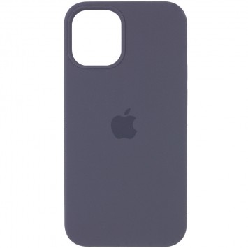 Чохол для iPhone 12 Pro / 12 Silicone Case (AA) (Сірий / Dark Grey)
