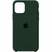 Чохол для iPhone 12 Pro / 12 Silicone Case (AA) (Зелений / Forest green)