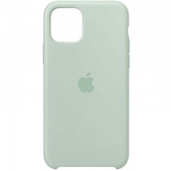 Чехол для iPhone 12 Pro / 12 Silicone Case (AA) (Бирюзовый / Beryl)