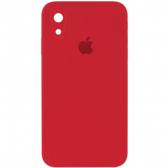 Чехол Silicone Case Square Full Camera Protective (AA) для Apple iPhone XR (6.1"")