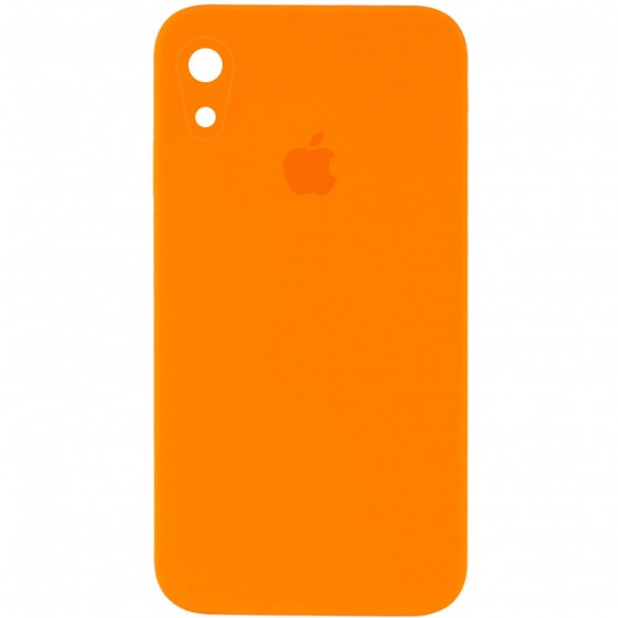 Чехол Silicone Case Square Full Camera Protective (AA) для Apple iPhone XR (6.1"")