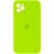 Чохол Silicone Case Square Full Camera Protective (AA) Apple iPhone 11 Pro (5.8"") (Салатовий / Neon green)