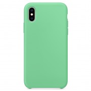 Чохол на iPhone XS Max (6.5") Silicone Case without Logo (AA) (Зелений / Spearmint)