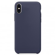 Чохол Silicone Case without Logo (AA) для Apple iPhone XS Max (6.5") (Синій / Midnight Blue)