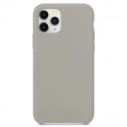 Чехол для Apple iPhone 11 Pro Max (6.5") Silicone Case without Logo (AA) (Серый / Grey)