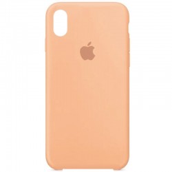 Чохол для iPhone XS Max - Silicone Case (AA) (Помаранчевий / Cantaloupe)