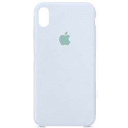 Чохол для iPhone XS Max - Silicone Case (AA) (Блакитний / Cloud Blue)