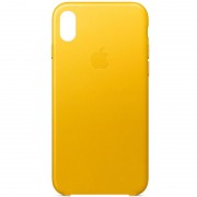 Чохол для iPhone XS Max - Silicone Case (AA) (Жовтий / Sunflower)