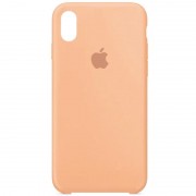 Чохол для iPhone XR Silicone Case (AA) (Помаранчевий / Cantaloupe)