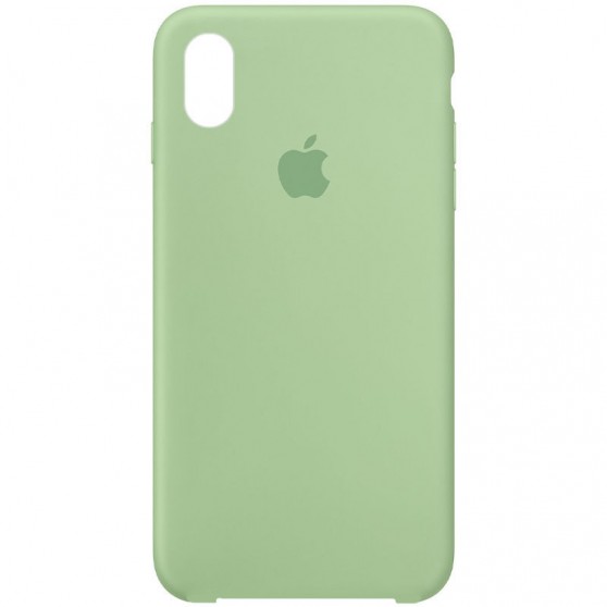 Чохол для iPhone XR Silicone Case (AA) (Зелений/Pistachio)