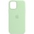 Чехол для iPhone 11 Pro Max Silicone Case Full Protective (AA) (Зеленый / Pistachio)