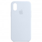 Чохол для iPhone XR Silicone Case Full Protective (AA) (Блакитний/Cloud Blue)
