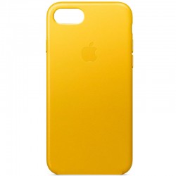 Чехол для iPhone 7 / 8 / SE (2020) Silicone Case Full Protective (AA) (Желтый / Sunflower)