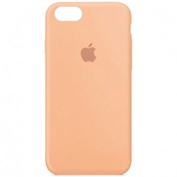 Чохол для iPhone SE 2 / 3 (2020 / 2022) / iPhone 8 / iPhone 7 Silicone Case Full Protective (AA) (Помаранчевий / Cantaloupe)