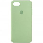 Чохол для iPhone SE 2 / 3 (2020 / 2022) / iPhone 8 / iPhone 7 Silicone Case Full Protective (AA) (Зелений / Pistachio)