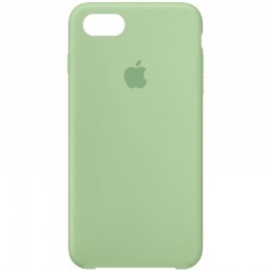 Чехол для iPhone 7 / 8 / SE (2020) Silicone Case (AA) (Зеленый / Pistachio)