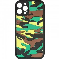 Чохол TPU+PC Army Collection для iPhone 12 Pro (Зелений)