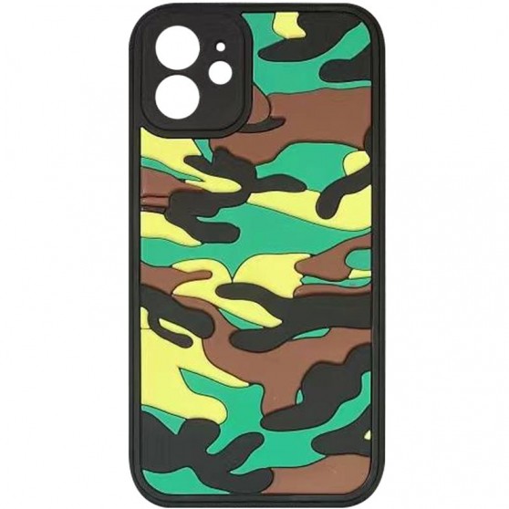 Чохол для iPhone 11 TPU+PC Army Collection (Зелений)