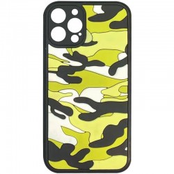 Чехол для iPhone 13 Pro Max TPU+PC Army Collection (Желтый)