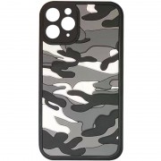 Чехол для iPhone 11 Pro TPU+PC Army Collection (Серый)