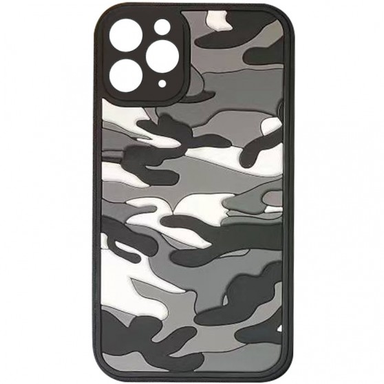 Чохол для iPhone 11 Pro TPU+PC Army Collection (Сірий)