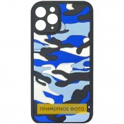 Чохол для iPhone XR TPU+PC Army Collection (Синій)