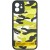 Чохол для iPhone XS Max - TPU+PC Army Collection (Жовтий)