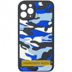 Чохол для iPhone XS Max - TPU+PC Army Collection (Синій)