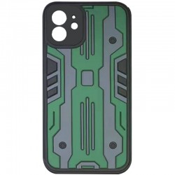 Чехол для iPhone 12 TPU+PC Optimus (Зеленый)