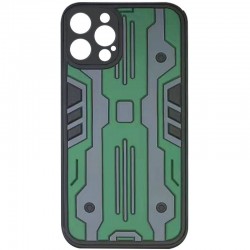 Чехол для iPhone 13 Pro Max TPU+PC Optimus (Зеленый)