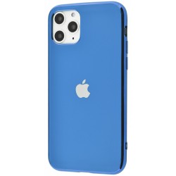 TPU чехол для iPhone 11 Pro Matte LOGO (Голубой / Blue)