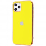TPU чохол для iPhone 11 Pro Matte LOGO (Жовтий/Yellow)