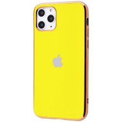 TPU чохол для iPhone 11 Pro Matte LOGO (Жовтий/Yellow)
