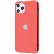 TPU чохол для iPhone 11 Pro Matte LOGO (Рожевий / Coral)