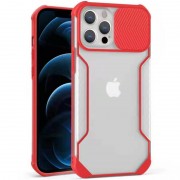 Чохол для iPhone 11 Pro Camshield matte Ease TPU зі шторкою (Червоний)