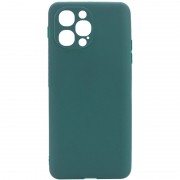 Силіконовий чохол для iPhone 13 Pro Max Candy (Зелений / Forest green)