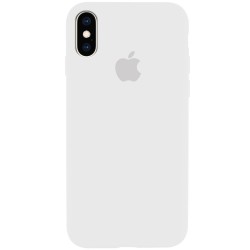 Чохол Silicone Case Full Protective (AA) Apple iPhone X (5.8"") / XS (5.8"") (Білий / White)