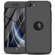 Пластикова накладка для iPhone SE 2 / 3 (2020 / 2022) / iPhone 8 / iPhone 7 GKK LikGus 360 градусів (opp) (Чорний)