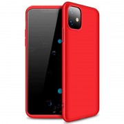 Пластикова накладка для iPhone 11 GKK LikGus 360 градусів (opp) (Червоний)