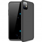 Пластикова накладка для iPhone 11 GKK LikGus 360 градусів (opp) (Чорний)