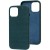 Шкіряний чохол для iPhone 13 Pro Croco Leather (Green)