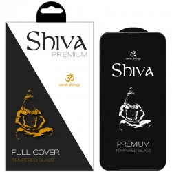 Защитное стекло для Apple iPhone 13 Shiva (Full Cover) / 13 Pro (Черный)